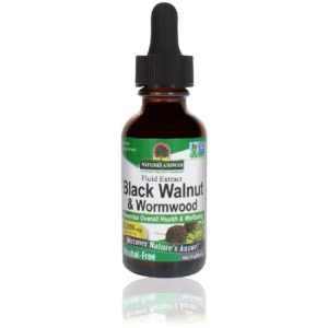 Black Walnut & Wormwood Liquid Extract 1 oz Alcohol Free